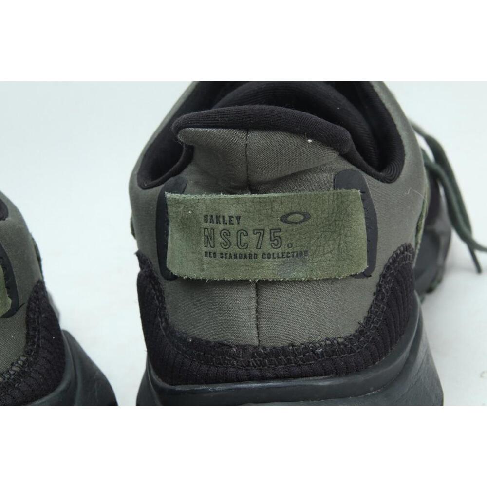 Oakley Nsc75 Trainer Sneakers Shoes Lace Up Nubuck Mens Green Sz  11 - Picture 14 of 16